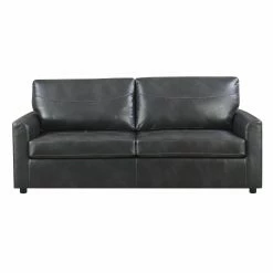 Flash Sale 🤩 Wallace & Bay Sofas Wallace & Bay Lincoln Faux Leather Sleeper Sofa 🧨