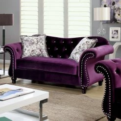Cheapest 🌟 Loveseats Furniture Of America Ileyna Loveseat ⌛