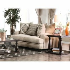 Best Pirce ✔️ Loveseats Furniture Of America Charles Of London Loveseat ⌛