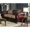 Budget 🔥 Loveseats Furniture Of America Robertson Traditional Burgundy Loveseat 😉