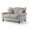 New ⌛ Loveseats Furniture Of America Allenville Tufted Loveseat 🧨