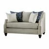 Brand new ⭐ Loveseats Furniture Of America Arundel Sloped Arm Loveseat 🎁