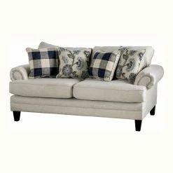Brand new 🧨 Loveseats Furniture Of America Deveraux T-Cushion Loveseat 🧨