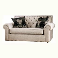 New 😉 Loveseats Furniture Of America Greta Tufted Loveseat 💯
