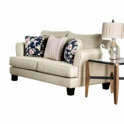 Outlet 👍 Loveseats Furniture Of America Taylor T-Cushion Loveseat ⌛