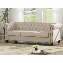 Best Sale 💯 Sofas Best Master Furniture Venice Upholstered Sofa ⌛