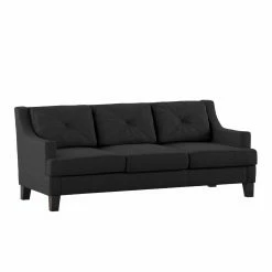 Best reviews of โญ Sofas Chelsea Lane Upholstered Tufted Sofa - Dark Gray ๐