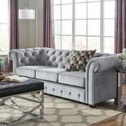 Discount 🛒 Sofas Weston Home Bowman Velvet Sofa 💯