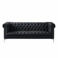 Top 10 😀 Sofas Inspired Home Edward Faux Leather Sofa 👏