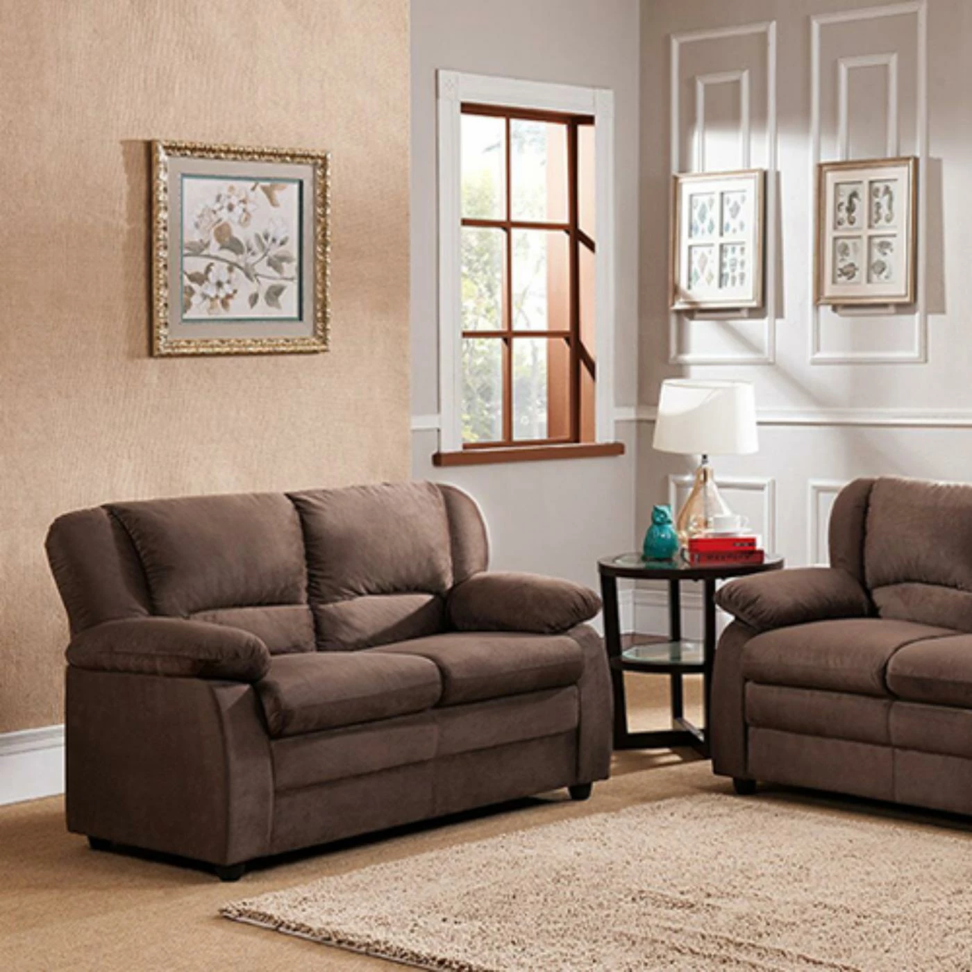 Wholesale โญ K & B Furniture Loveseats K & B Furniture Huntsville Loveseat - Chocolate โค๏ธ