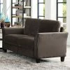 Cheapest ⌛ Loveseats Lifestyle Solutions Warren Loveseat With Curved Arm ❤️