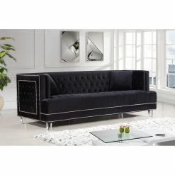 Wholesale ⌛ Sofas Meridian Furniture Inc Lucas Velvet Sofa 🧨