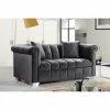 Outlet 🔔 Loveseats Meridian Furniture Inc Kayla Velvet Loveseat 👏