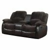 Cheap 😀 Loveseats NH Designs Champion And Faux Leather Motion Loveseat And Console 👍