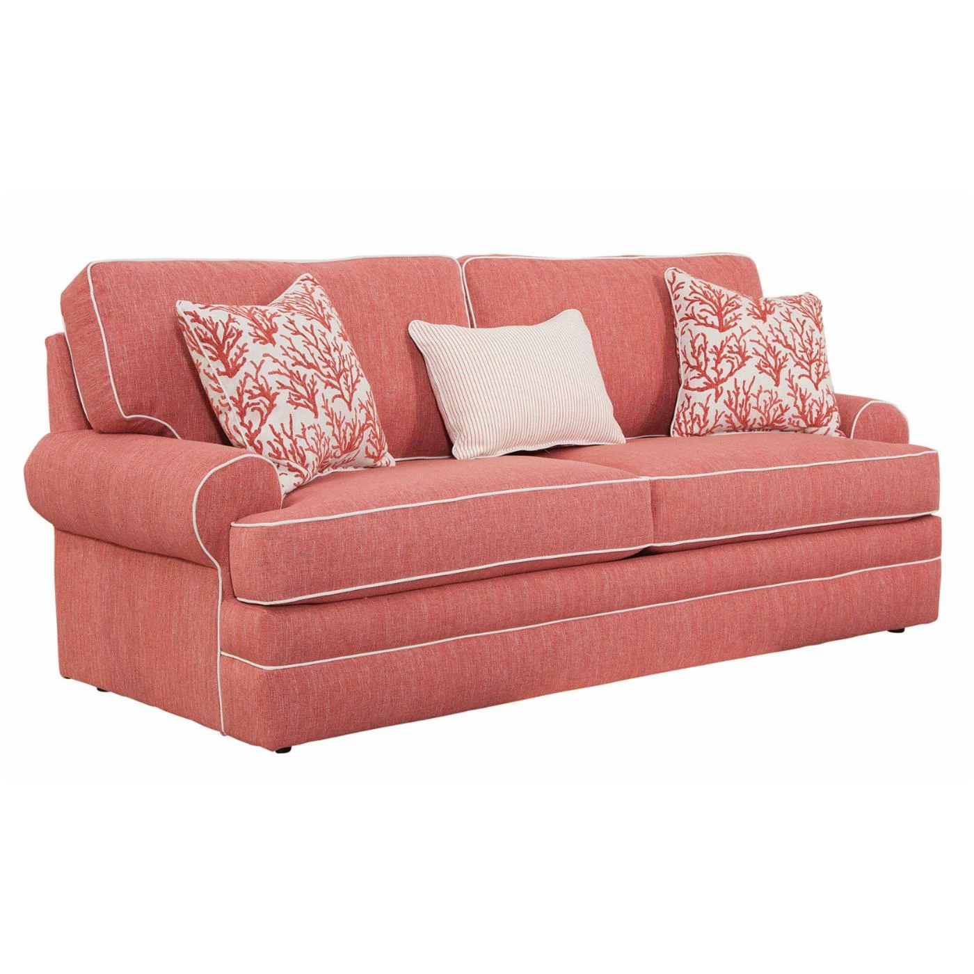 Outlet 😀 Sofas American Furniture Classics Coral Springs Sofa With Three Matching Pillows 👍