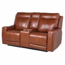 Cheap 🛒 Loveseats Steve Silver Co. Natalia Power Recliner Console Loveseat 🤩