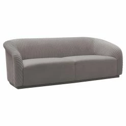 Coupon 😍 Sofas TOV Furniture Yara Pleated Velvet Sofa 😍