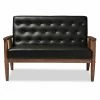 Buy 🛒 Loveseats Baxton Studio Sorrento Loveseat ✨