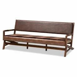 Outlet 💯 Sofas Baxton Studio Rovelyn Upholstered Sofa 🎁
