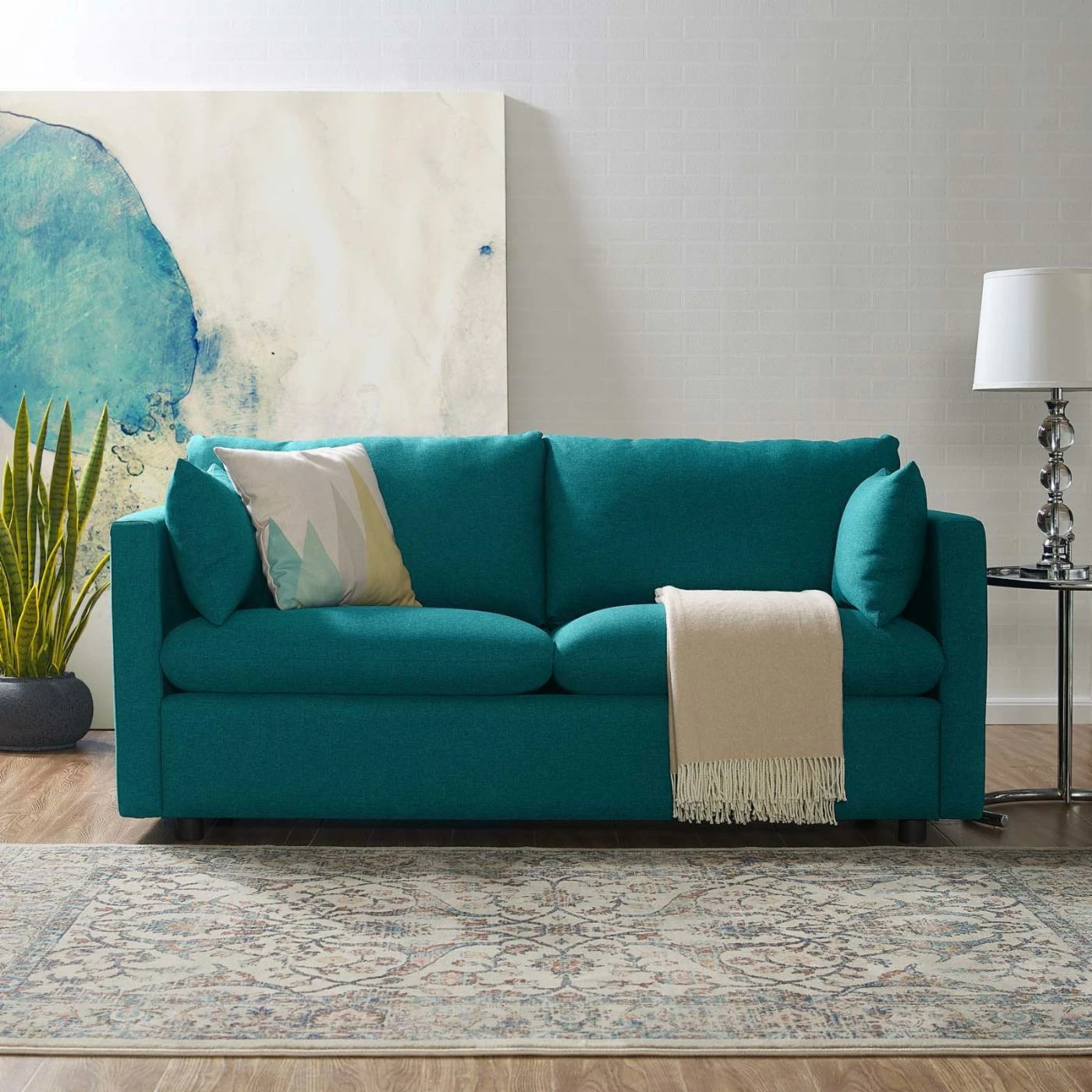 Top 10 ✨ Sofas Modway Activate Upholstered Fabric Sofa 🎉 - Image 5
