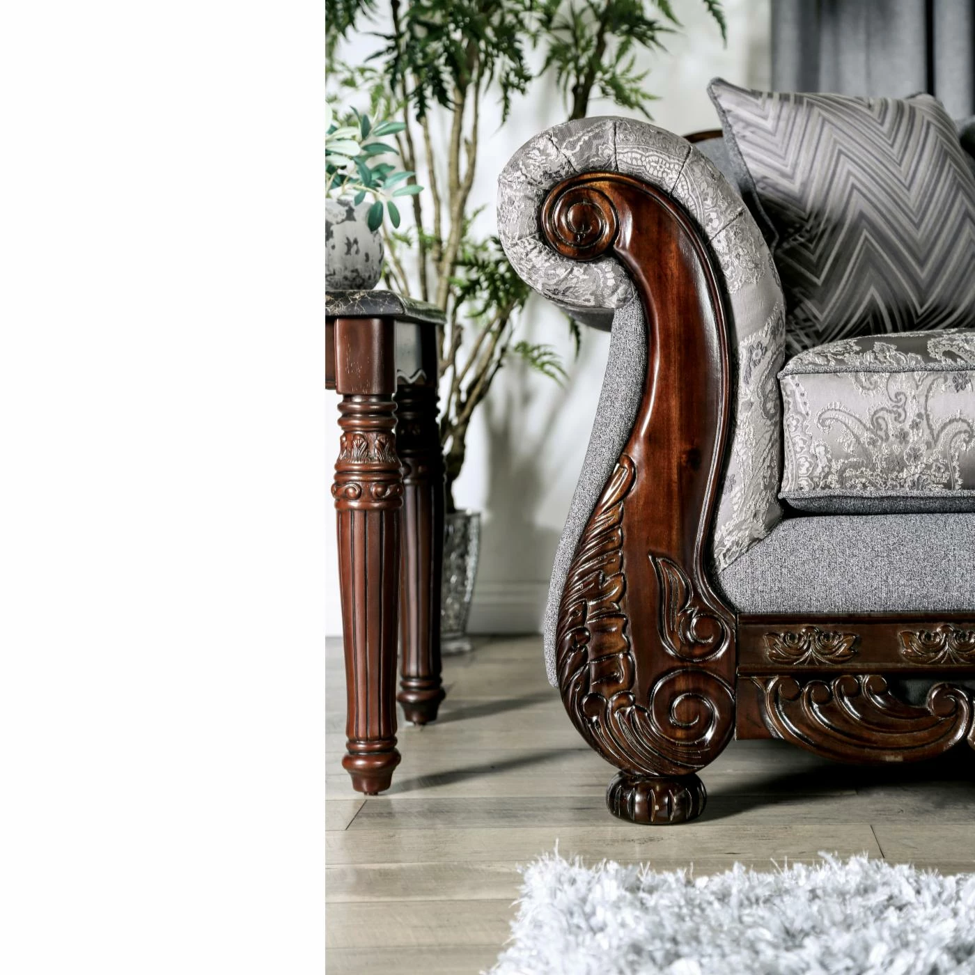 New ๐ Sofas Furniture Of America Ranier Sofa ๐ - Image 5