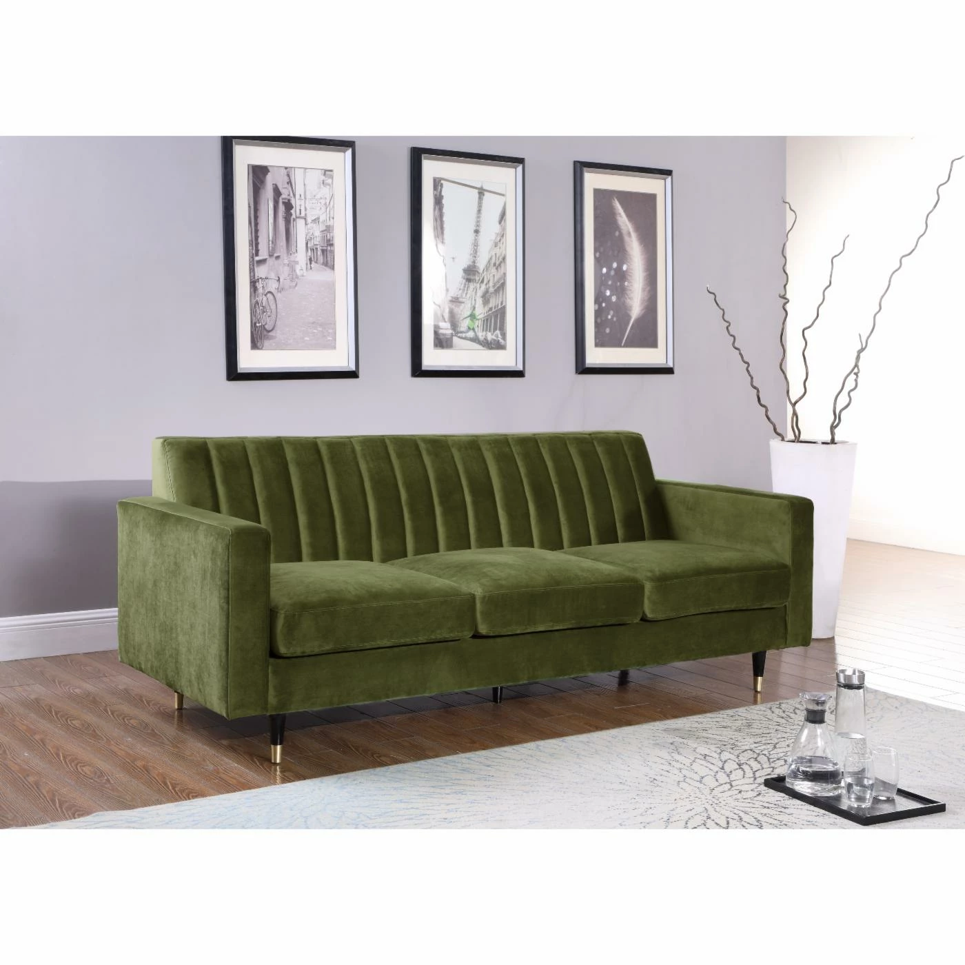 Deals ✔️ Sofas Meridian Furniture Inc Lola Upholstered Sofa ✔️ - Image 5