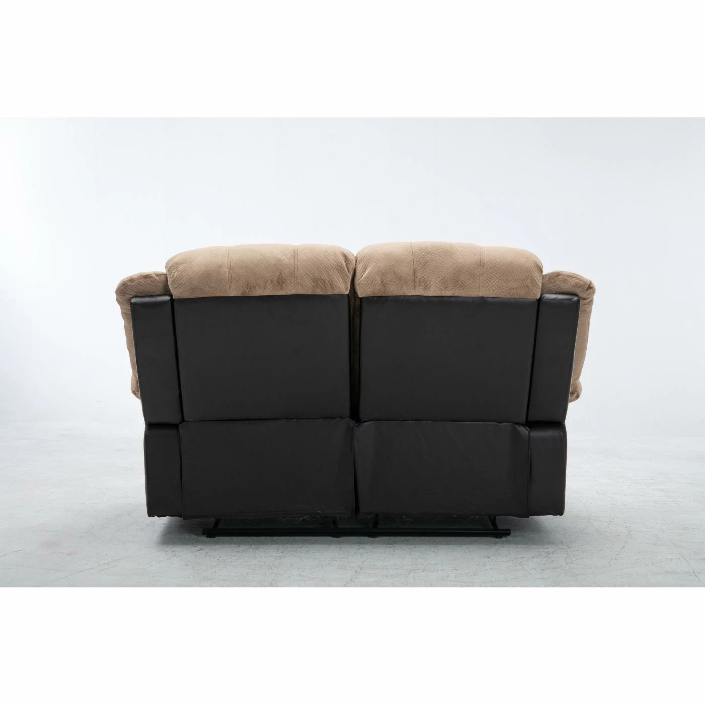 Cheapest 🌟 Loveseats NH Designs Champion And Faux Leather Motion Loveseat 👍 - Image 5